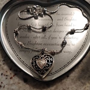 Brighton heart necklace